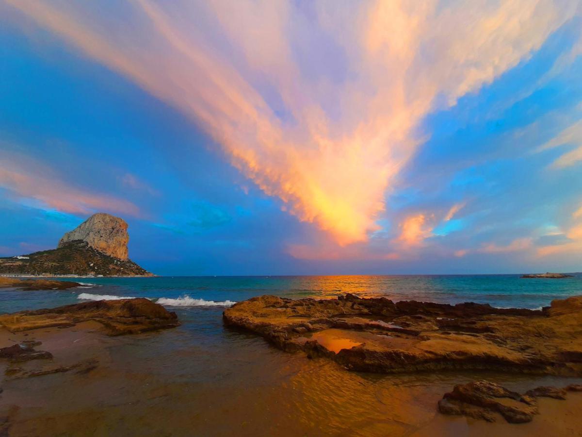 Atico Calpe Primera Linea De Playa 外观 照片
