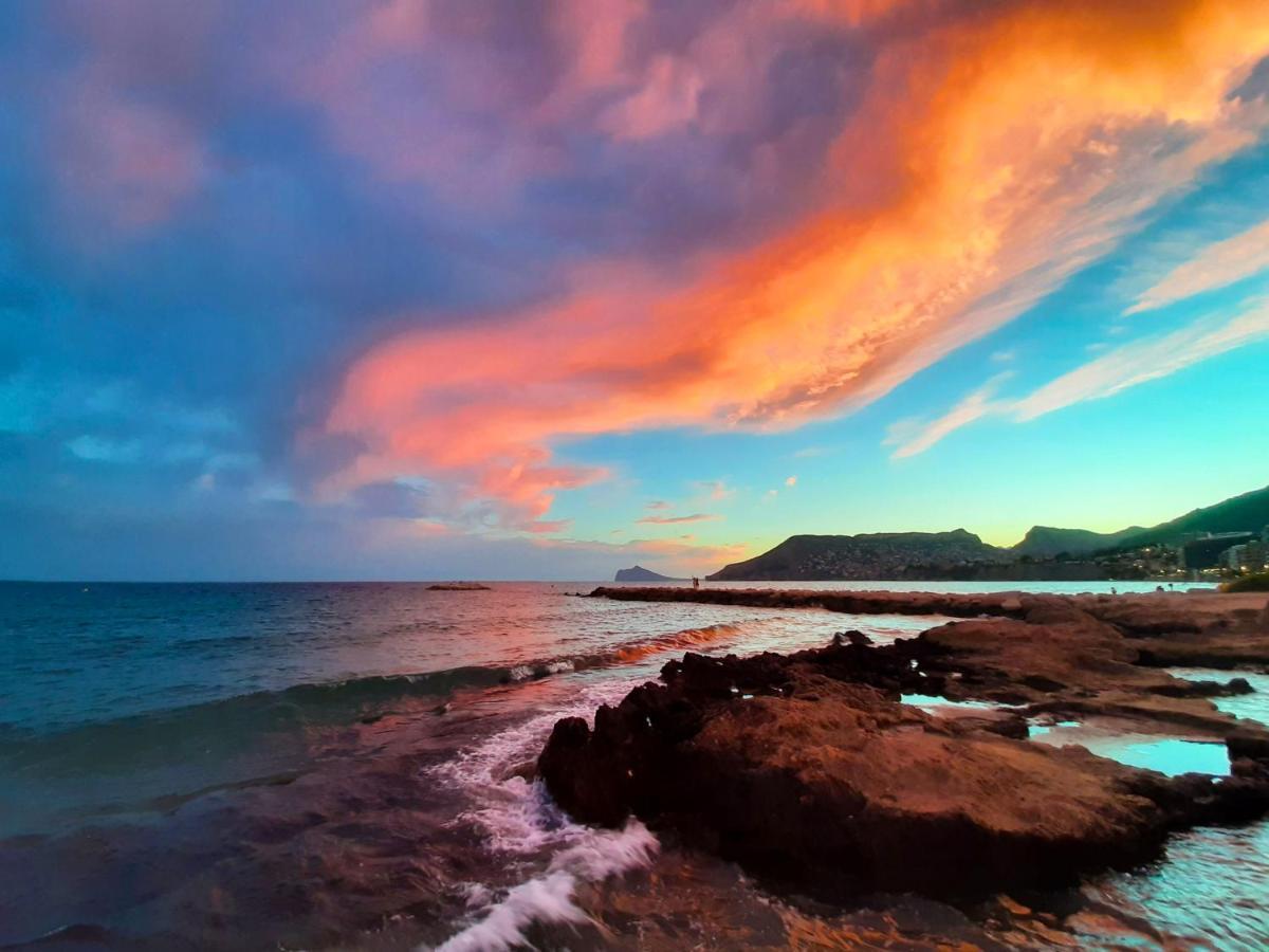Atico Calpe Primera Linea De Playa 外观 照片